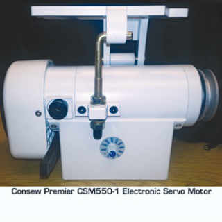 Consew CSM550-1 Sewing Machine Servo Motor, 3450RPM, 110 Volt, Quite Running
